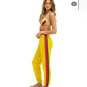 NWT aviator nation sweatpants ⚡️